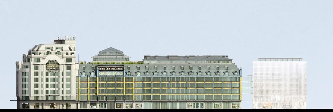 La Samaritaine Paris: Forster Profilsysteme AG, Arbon