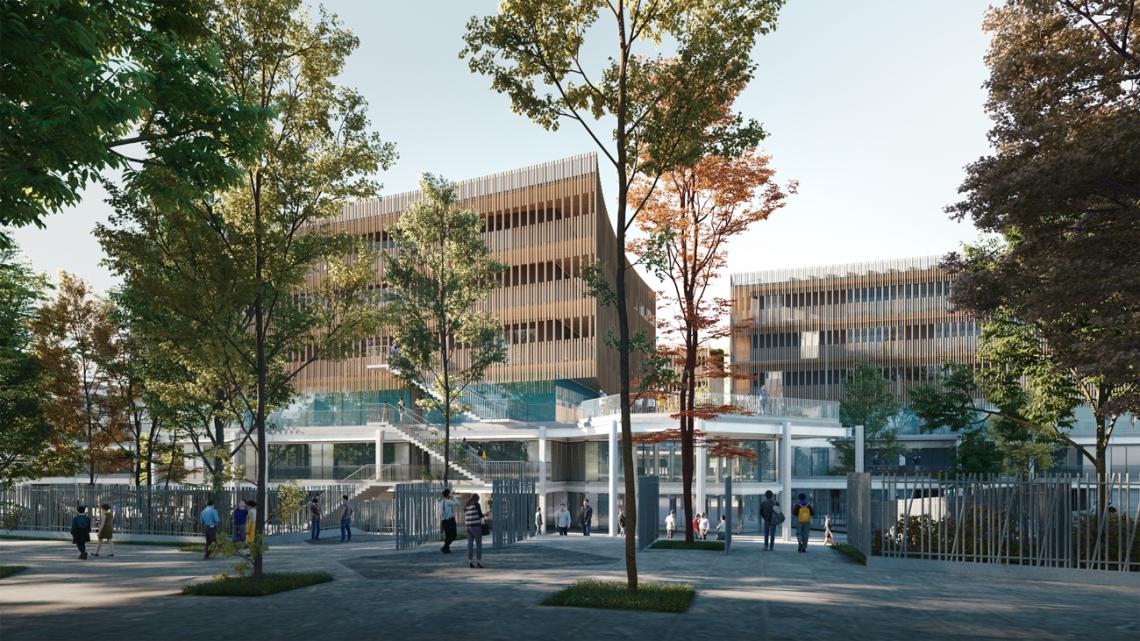 Open Source - École D'Architecture De Nanterre | RFR Structure And Envelope