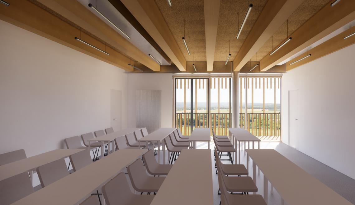 Open source perspective intérieure salle de classe ©IT's Open Source