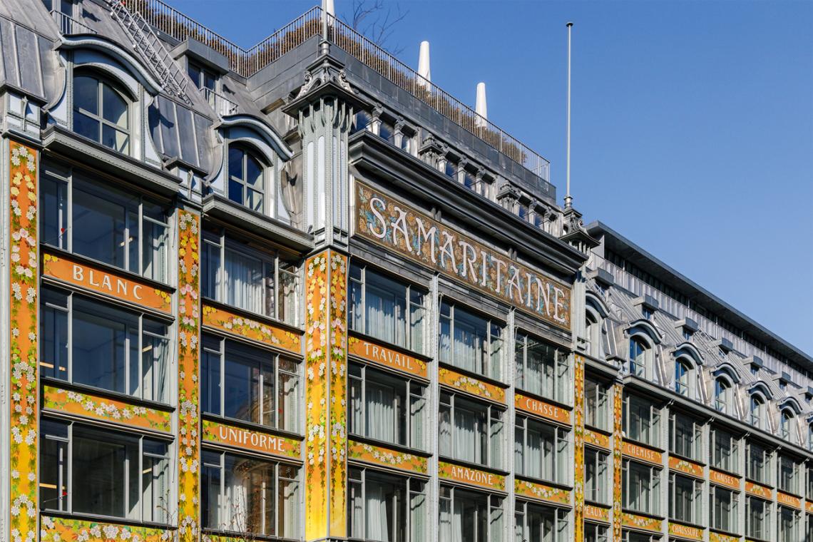 La Samaritaine Paris: Forster Profilsysteme AG, Arbon